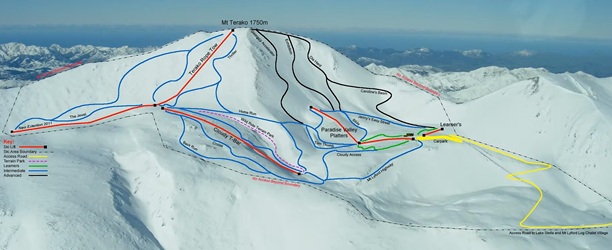 Mt Lyford Ski Trail Map
